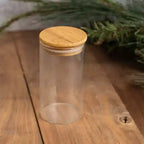 Glass Storage Jar with Bamboo Lid 4131768033