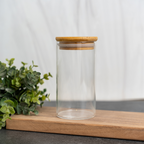 Glass Storage Jar with Bamboo Lid 4131768033