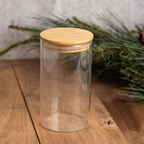 Glass Storage Jar with Bamboo Lid 4131768033