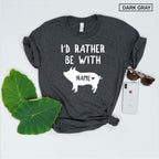 Personalized Pig Shirt - Cute Pet Pig Shirt - Funny Pig Gift [Unisex Shirt]