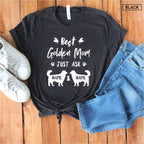 Personalized Best Golden Mom Shirt - Golden Retriever Mom Shirt - Gift [Unisex Shirt]