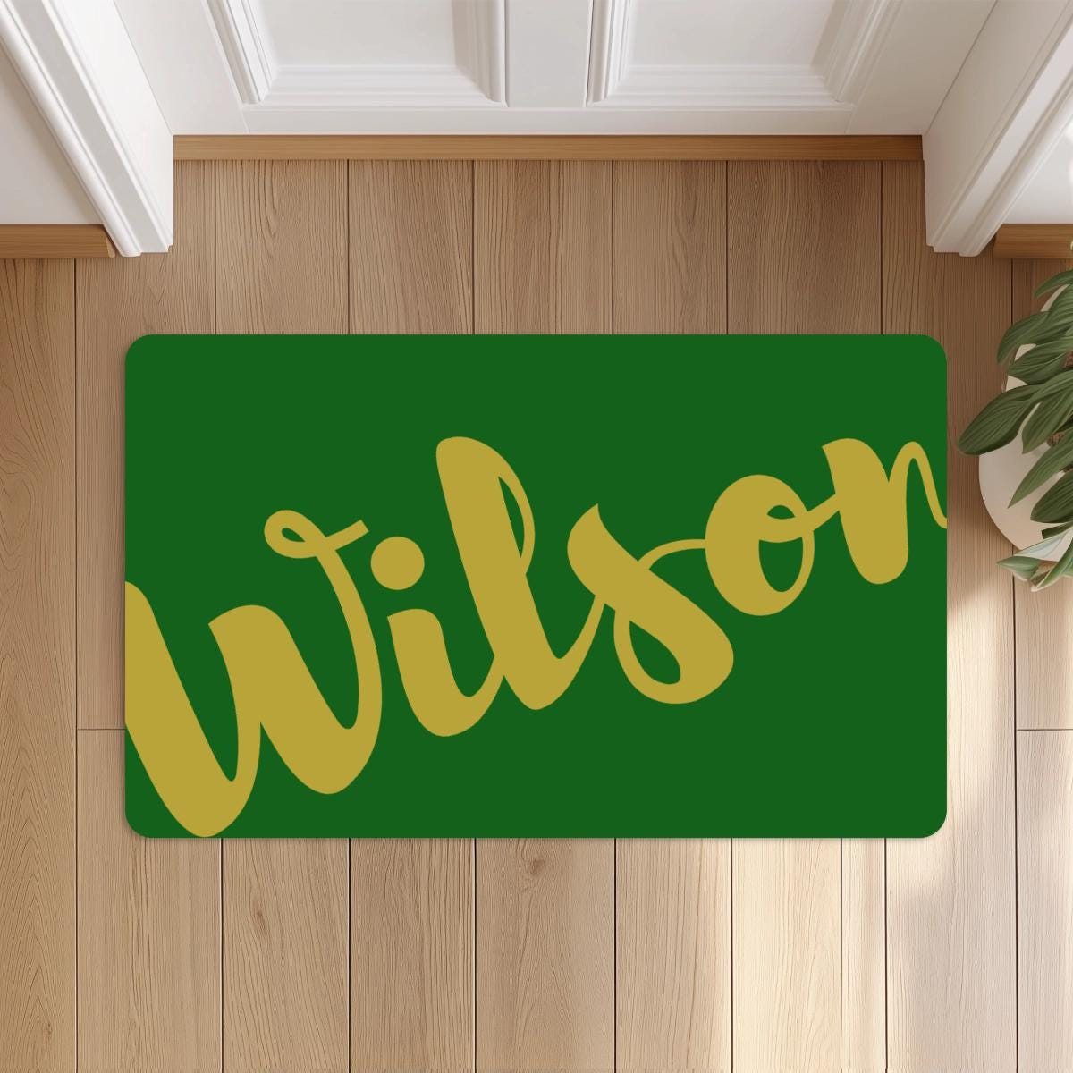 Personalized 18x30'' Family Doormat, Custom Last Name Doormat, Welcome Door mat, Housewarming Home Gift 18''x30'' sized Outdoor Mat