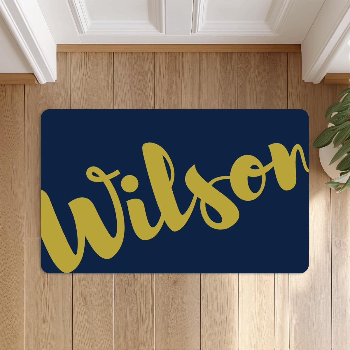 Personalized 18x30'' Family Doormat, Custom Last Name Doormat, Welcome Door mat, Housewarming Home Gift 18''x30'' sized Outdoor Mat
