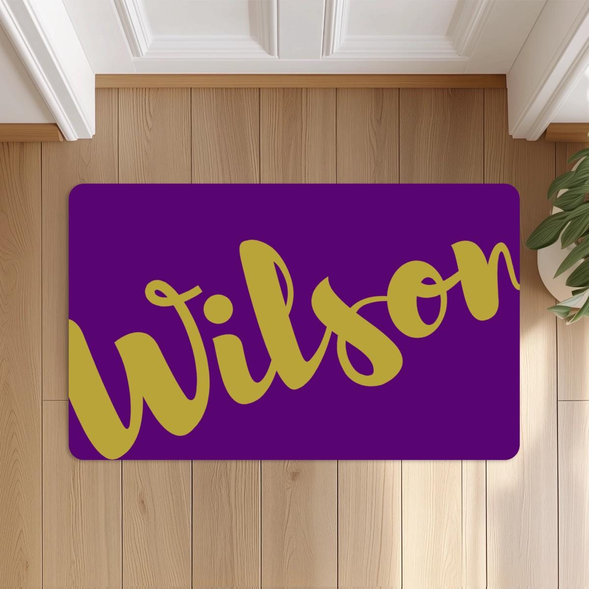 Personalized 18x30'' Family Doormat, Custom Last Name Doormat, Welcome Door mat, Housewarming Home Gift 18''x30'' sized Outdoor Mat
