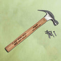 Personalized Hammer for Dad, Custom Grandpa Gift with kids names, Fathers Day Gift