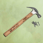 Personalized Hammer for Dad, Custom Grandpa Gift with kids names, Fathers Day Gift