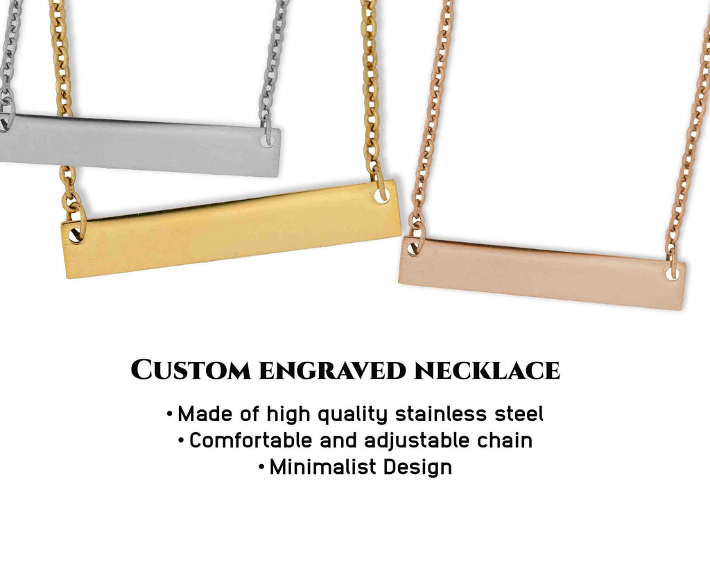 Personalized Band Necklace With Band name, Custom Gift for Music Lover