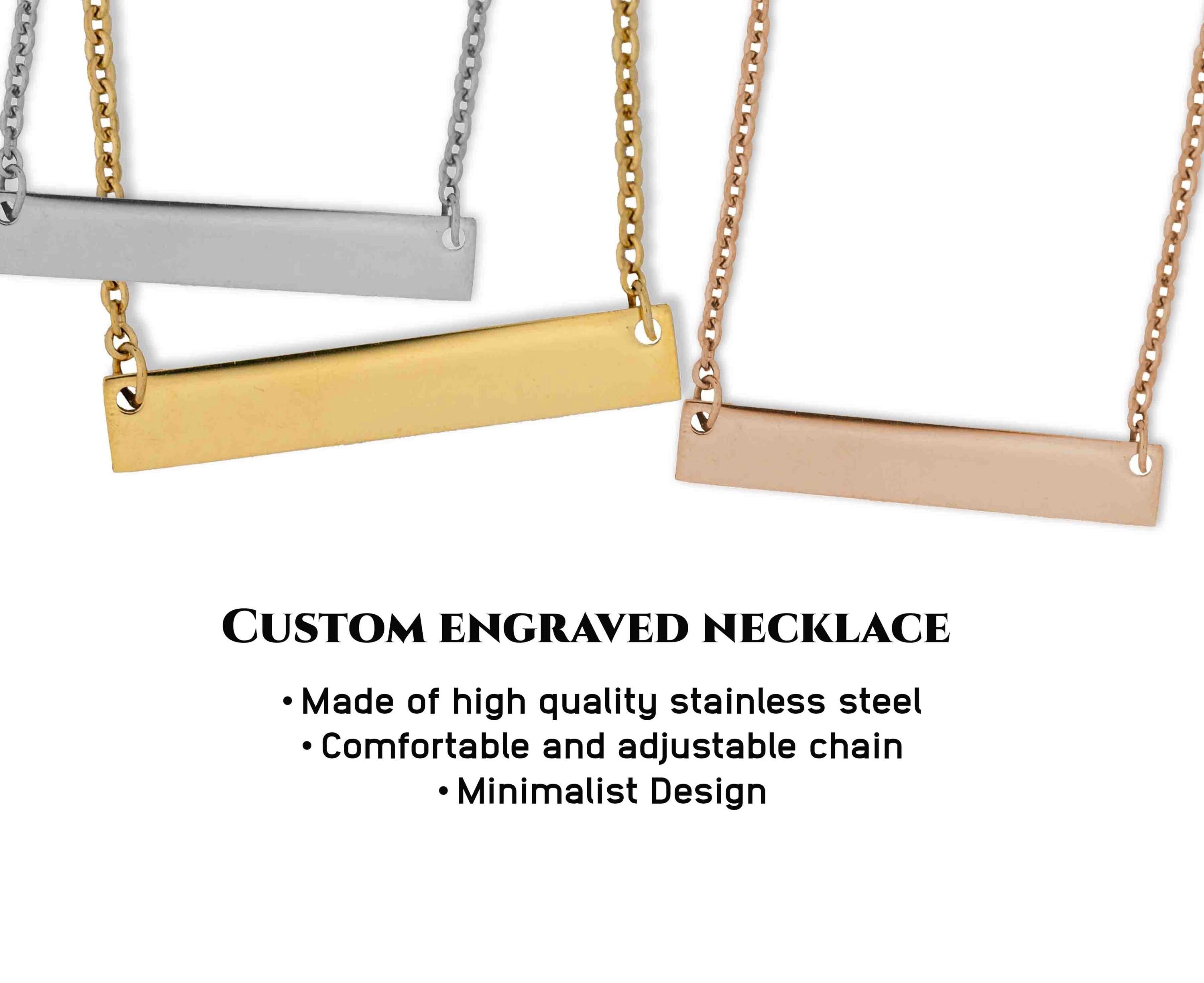 Personalized Band Necklace With Band name, Custom Gift for Music Lover