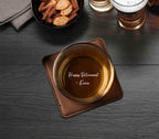 Personalized Whiskey Glasses Retirement Gift, Custom Engraved Rocks Glass, Funny Monogram Gift for Men, wine, cocktail, tequila barware
