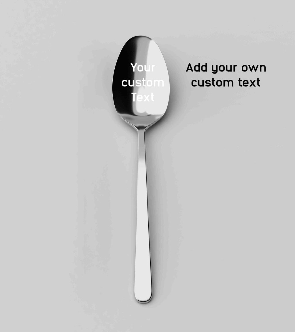 Personalized Engraved Spoon for New Couple with Name - Custom Spoon for family