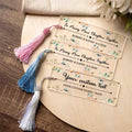 Personalized bookmark with Name & Message, for Boyfriend Girlfriend Wife Husband, Book Lover gift, Gift For Him, Gift for Her, Reader Gift