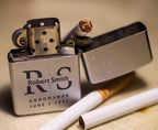 Personalized refillable lighter with name, Monogram Initial Lighter, Groomsman proposal gift, Wedding Gift