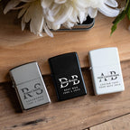 Personalized refillable lighter with name, Monogram Initial Lighter, Groomsman proposal gift, Wedding Gift