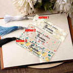 Personalized bookmark for new couple with names and wedding date, Custom Book Lover Reader gift, Newly Wed, Wedding Shower Gift