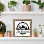 Personalized RV Family Name Sign - RV Decor - Camper Sign - Wall Art
