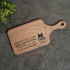 Personalized Funny Dog Cutting Board, Custom Charcuterie Board, Kitchen Decorations, Gift for Dog Owner, Dog Mom