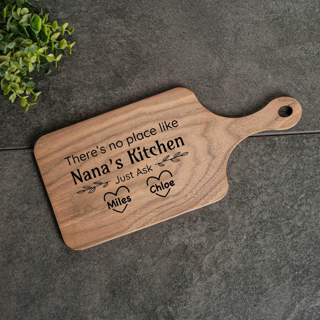 Personalized Cutting Board for Grandma with Grandkids' names, Custom Charcuterie Board, Kitchen Decor, Gift for Nana, Grammy, or any title