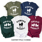 Mom of a Basshole Shirt - (any title) of a Basshole - Funny Basset Hound Mom Shirt - Gift [Unisex Shirt]