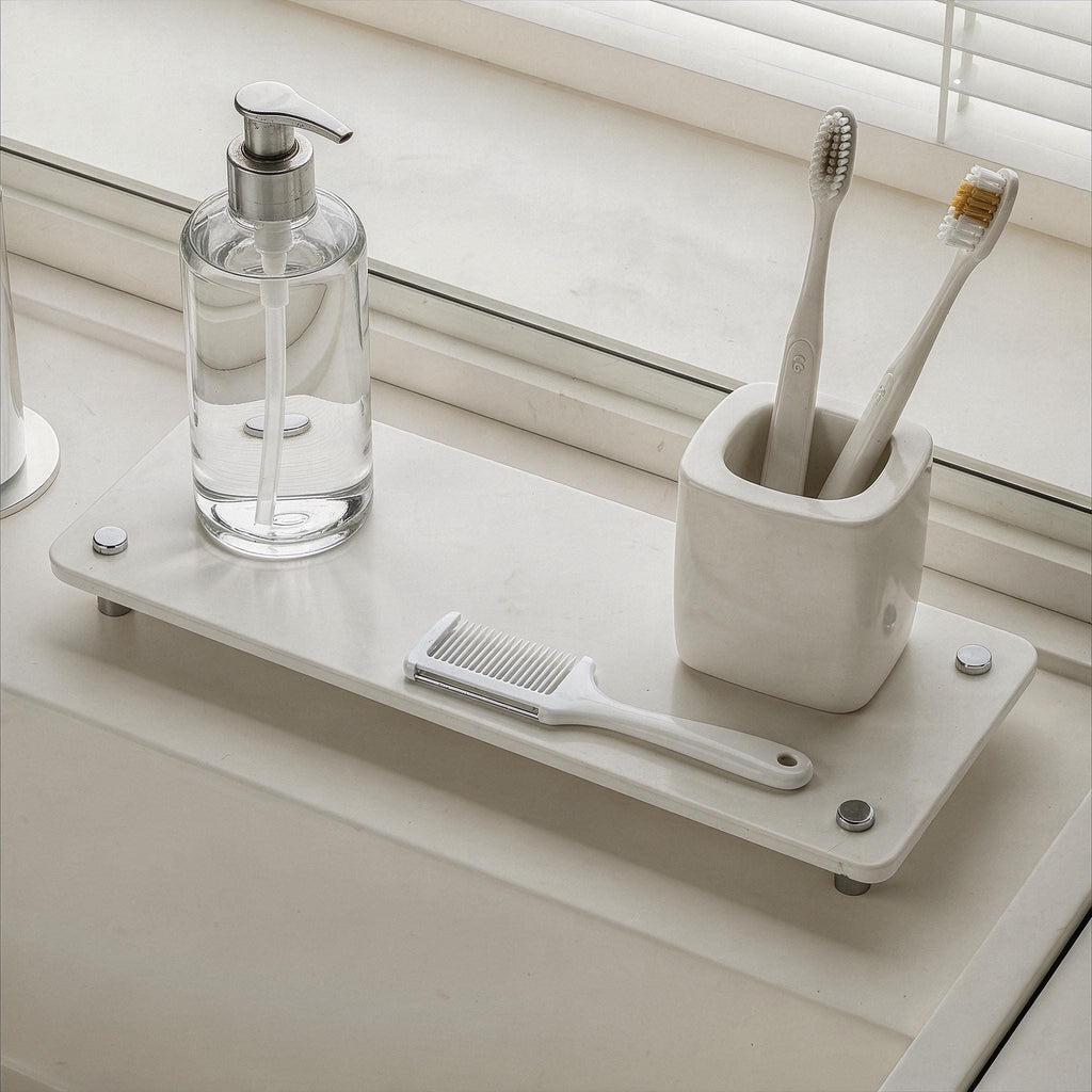 Personalized Quick Dry Diatomite Tray Organizer, Kitchen Bathroom Countertop Sink Caddy, Gift for Grandma, Nana, Grammy, or any title
