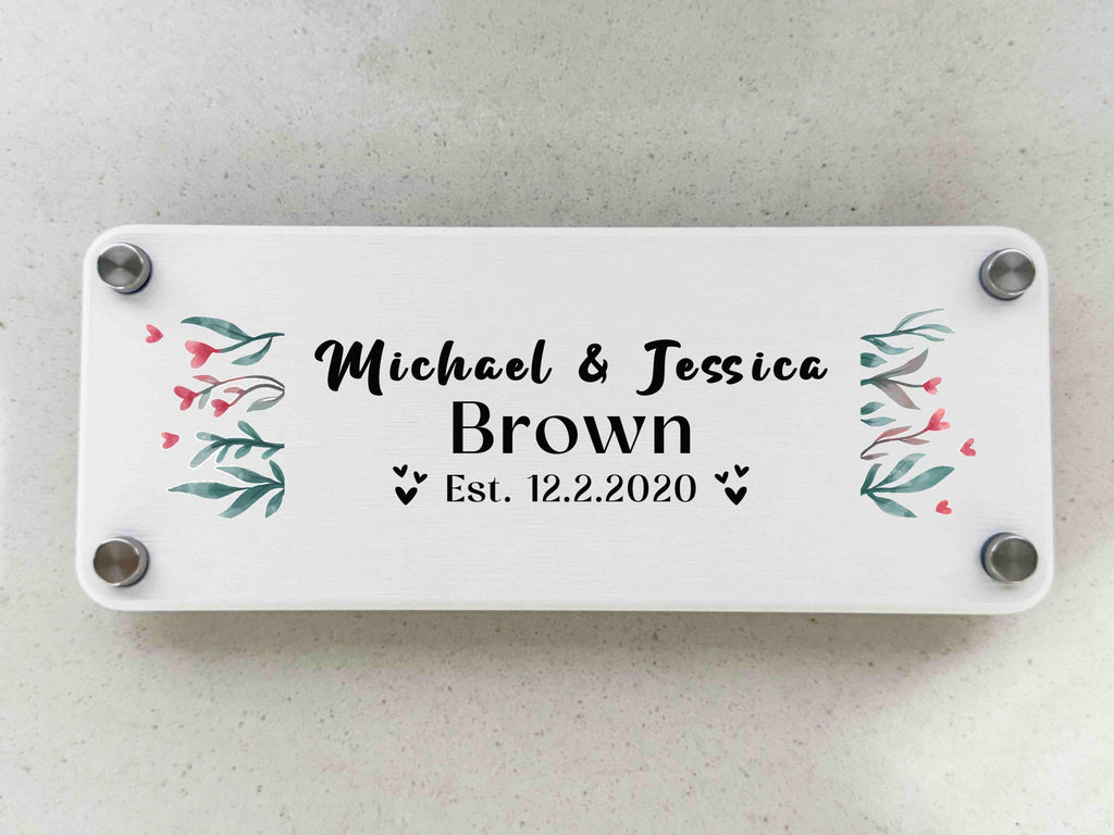 Personalized Quick Dry Diatomite Tray Organizer, Kitchen Bathroom Countertop Sink Caddy, Gift for New Couple, Newly Wed, Housewarming