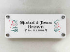 Personalized Quick Dry Diatomite Tray Organizer, Kitchen Bathroom Countertop Sink Caddy, Gift for New Couple, Newly Wed, Housewarming