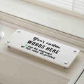 Personalized Quick Dry Diatomite Tray Organizer Engraved or Printed with your custom words/logo, Kitchen Countertop Sink Caddy, Gift