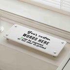 Personalized Quick Dry Diatomite Tray Organizer Engraved or Printed with your custom words/logo, Kitchen Countertop Sink Caddy, Gift
