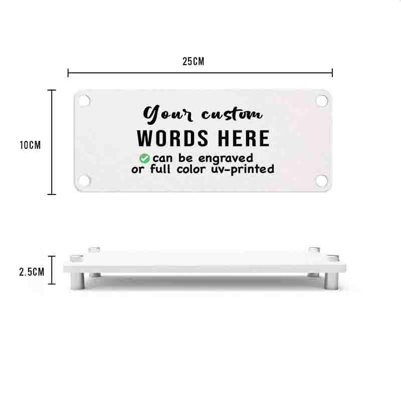 Personalized Quick Dry Diatomite Tray Organizer Engraved or Printed with your custom words/logo, Kitchen Countertop Sink Caddy, Gift