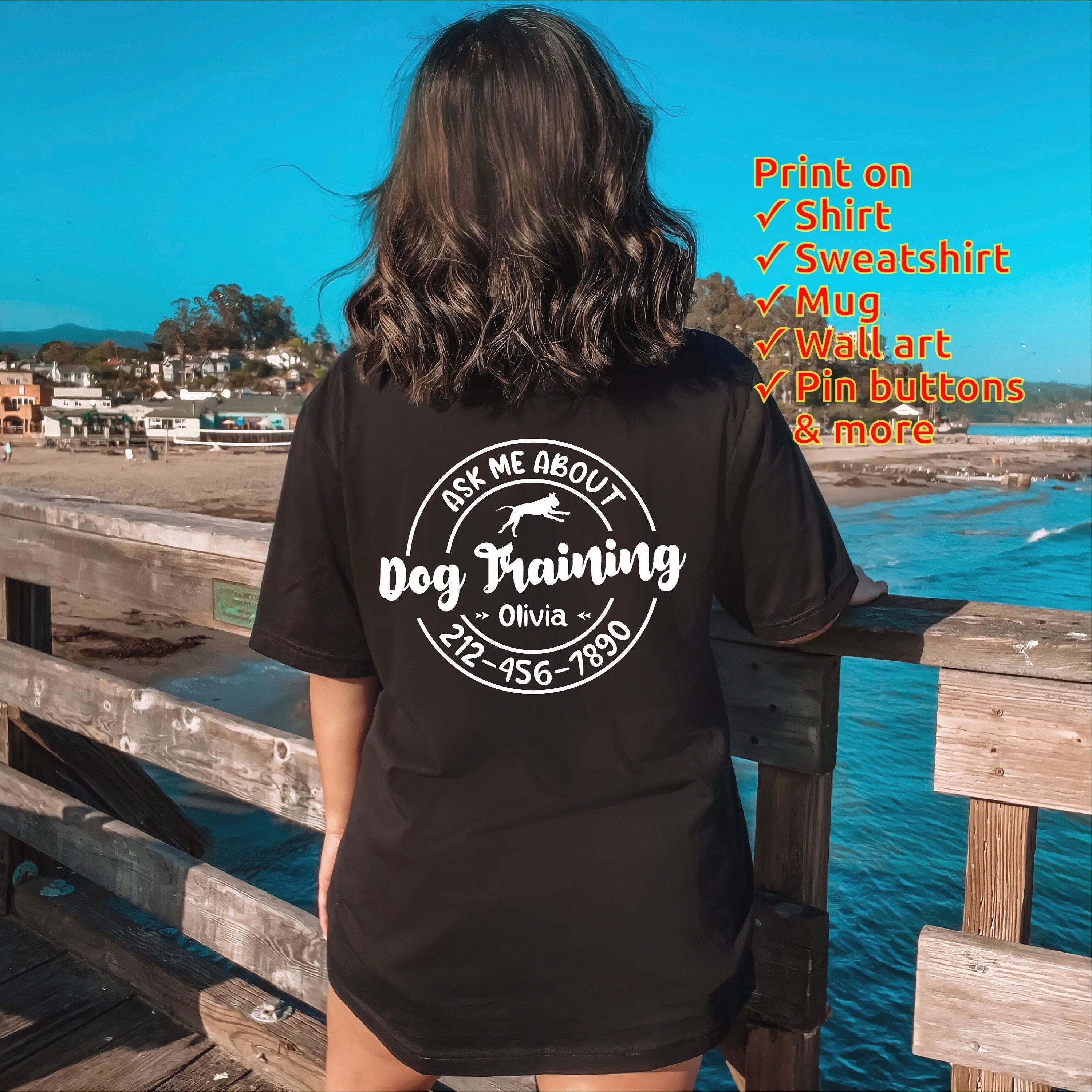 Personalized Dog Trainer Shirt - Dog Training Tee, Gift [Unisex Shirt]
