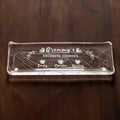 Personalized Crystal Glass Serving Tray, Japanese Style Sushi Plate, Grandma Cookie Plate, Gift for Grammy, Nana, Gigi