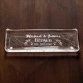 Personalized Crystal Glass Serving Tray, Japanese Style Sushi Plate, Grandma Cookie Plate, Gift for Grammy, Nana, Gigi