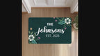 Personalized 18x30'' Family Doormat, Custom Last Name and Est Year Doormat, Welcome Door mat, Housewarming Home Gift 18''x30'' sized